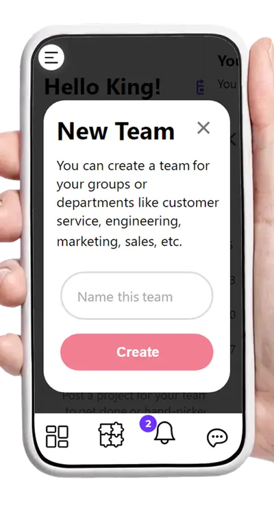 Create Team Create Team